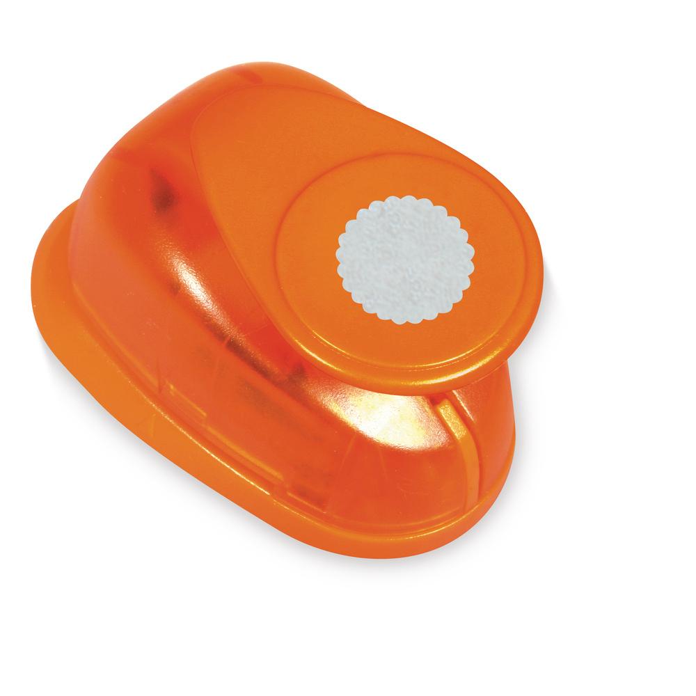 Produktbild rayher Motivstanzer rund mit Zierrand  5,08 cm 4 von 5