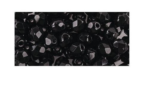 rayher GLAS-SCHLIFFPERLE 6MM IRI. SCHWARZ 50 STÜCK 14201576