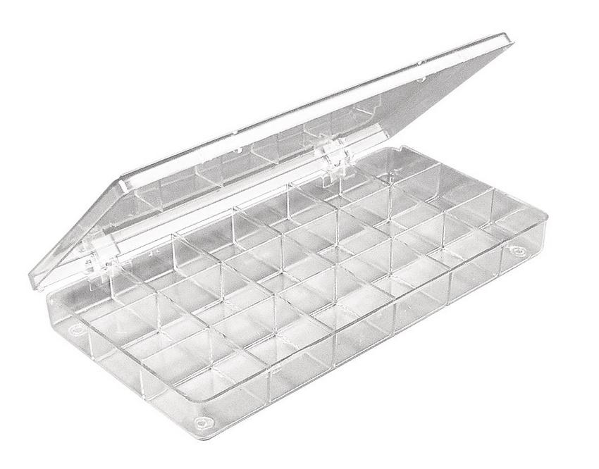 rayher SORTIERBOX 18 FAECHER KRISTALL 3901937
