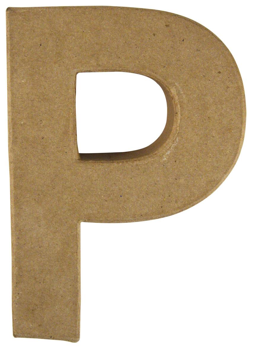 rayher Pappmasche Buchstabe P