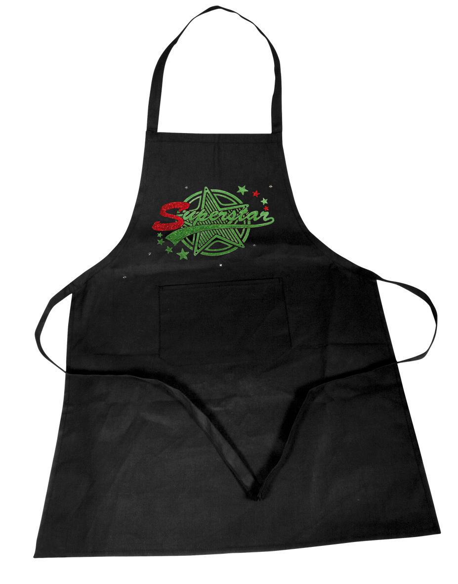 Produktbild rayher Schürze schwarz 70x95cm 2 von 2