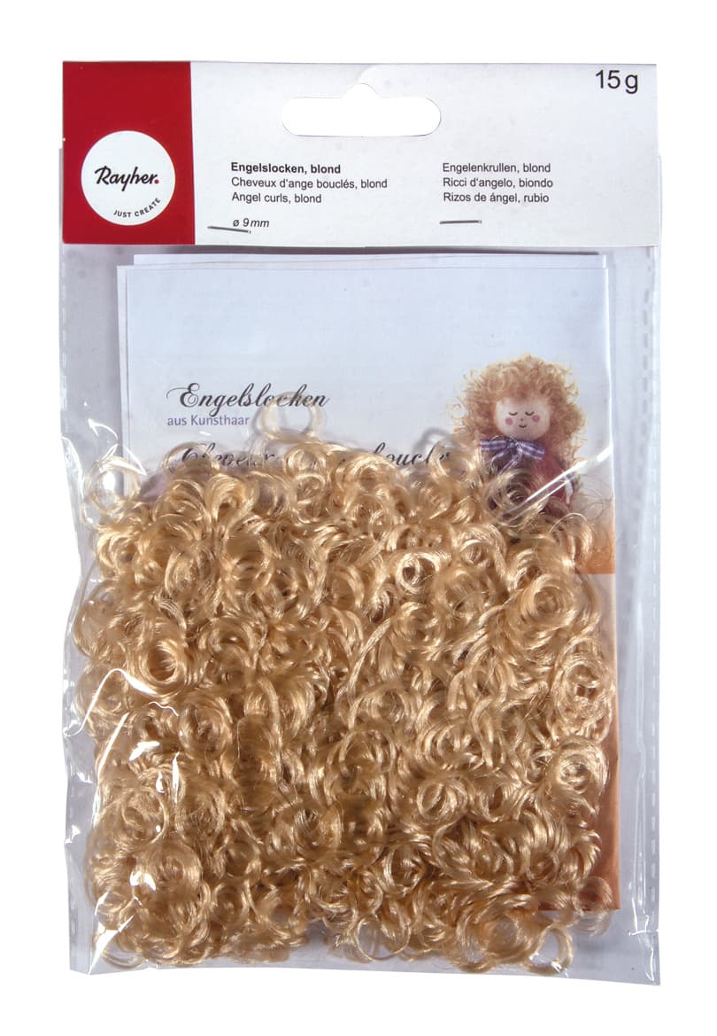 rayher Engelslocken 9mm gold