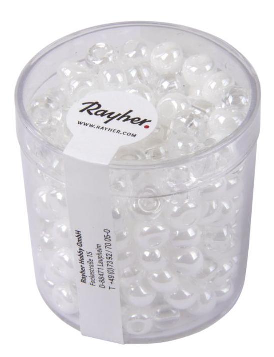 rayher Glas-Großlochradl, 5,4mm ø