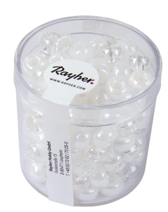 rayher Glas-Großlochradl, 6,7mm ø