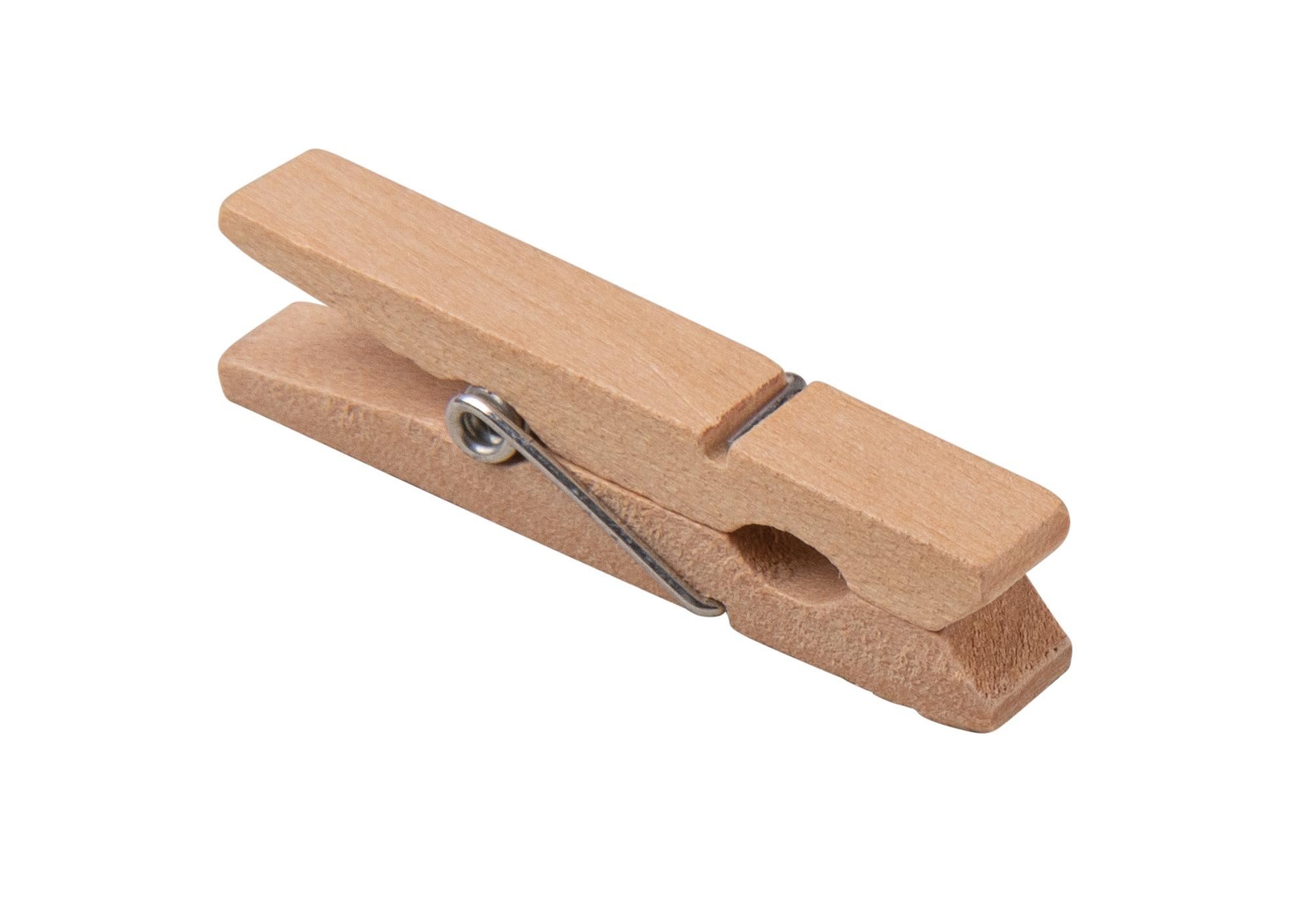 Produktbild rayher Holz Wäscheklammern natur 4,5cm 24 Stück 2 von 2