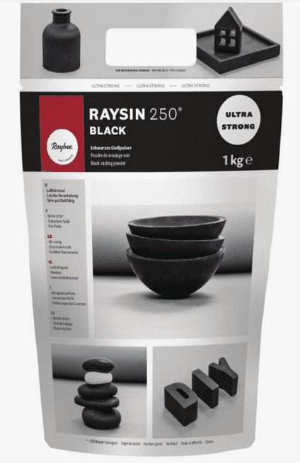 Gießpulver Raysin 250, 1kg schwarz