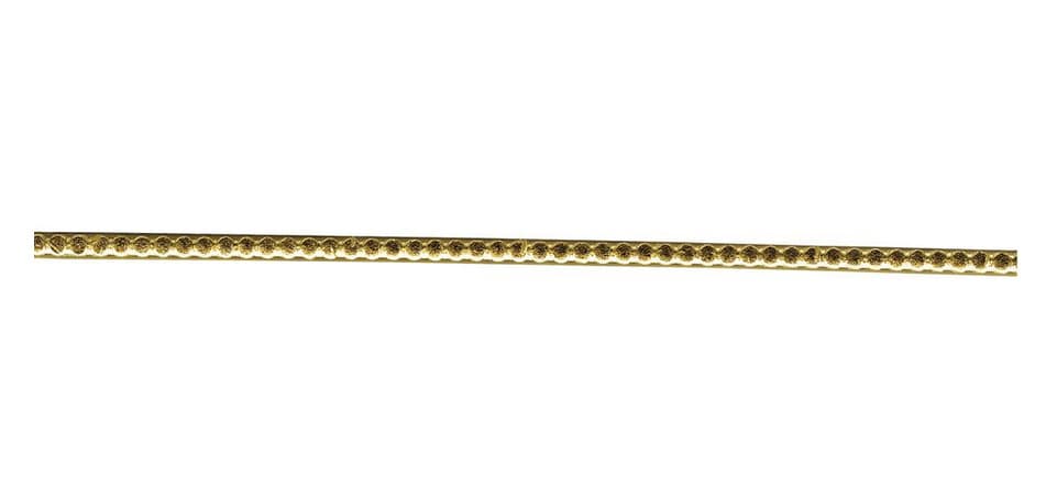 rayher WACHS PERLENSTREIFEN 20 CM GOLD 4 MM 6 STUECK 3108806