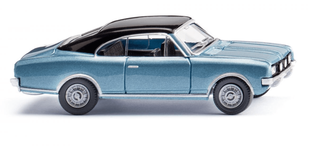 WIKING  008402 1:87 Opel Commodore A Coupé - polarblau-metallic