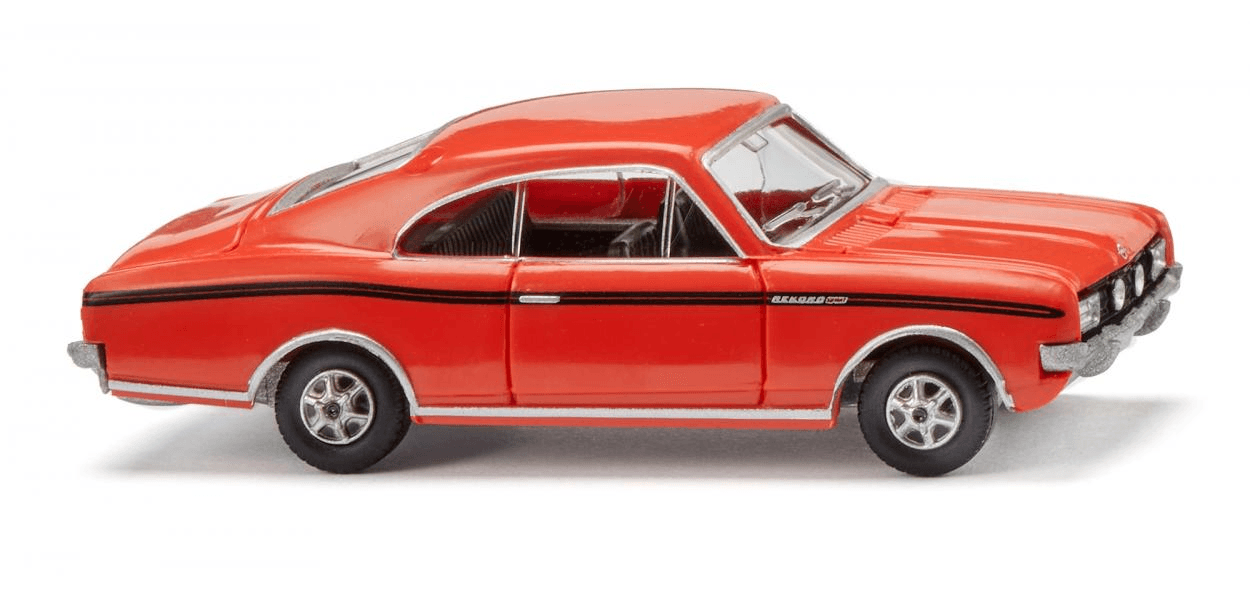 WIKING 008403 1:87 Opel Rekord C Coupé rot Modellauto 