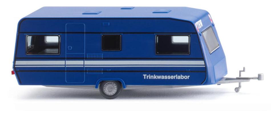 WIKING 009204 1:87 THW - Wohnwagen (Dethleffs 530)