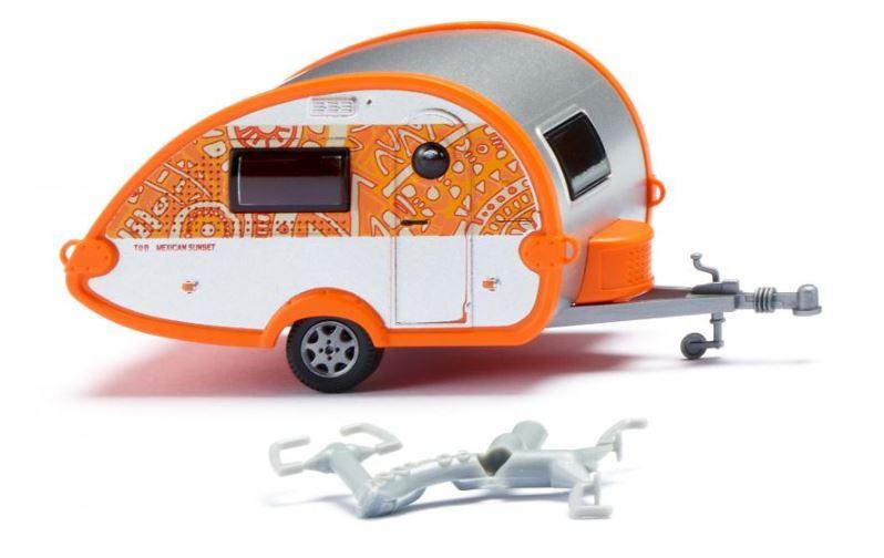 WIKING 009237 1:87 Wohnwagen (T@B)"Mexican Sunset"