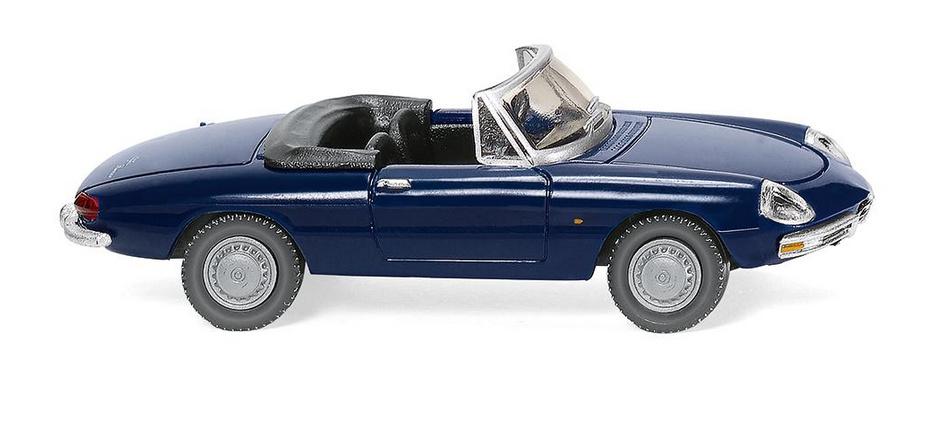 WIKING 020603  1:87 Alfa Spider - dunkelblau