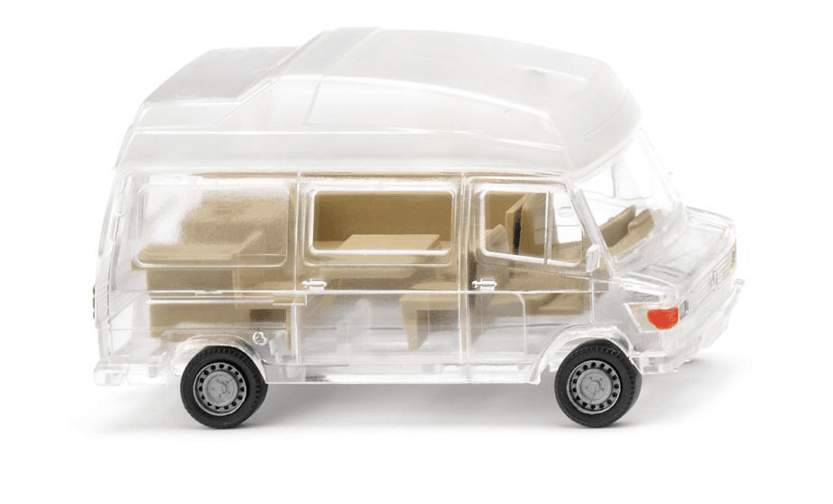 WIKING 026703  1:87 Wohnmobil (MB 207 D) - transparent