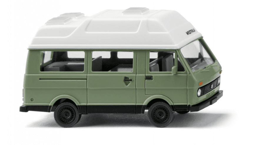 WIKING 026901 1:87 Wohnmobil (VW LT 28) - hellgrün