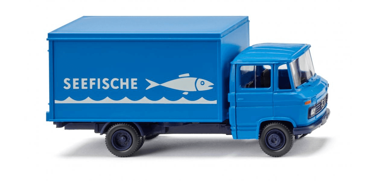 WIKING 027402 1:87 Mercedes-Benz L 608 Seefische Lieferwagen 