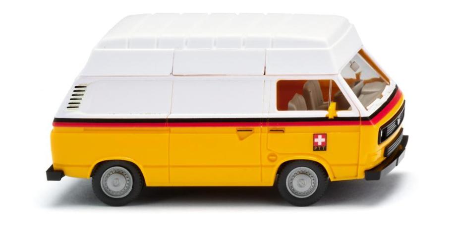 WIKING 029410 1:87 VW T3 Kastenwagen Hochdach"PTT"