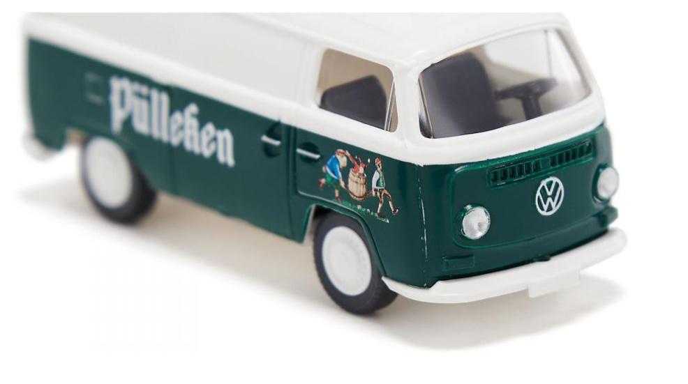 Produktbild WIKING 030005 - 1:87 VW T2 Kastenwagen mit Anhänger"Pülleken" 5 von 5