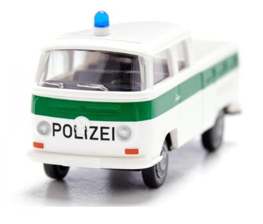 Produktbild WIKING 031405 1:87 Polizei - VW T2 Doppelkabine 2 von 5
