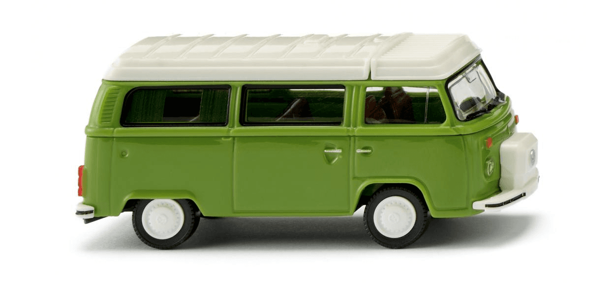 WIKING 031807 VW T2b Westfalia Campingbus Modellauto 1:87 grün