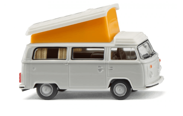 WIKING 031808 VW T2b Campingbus lichtgrau Modellauto 1:87