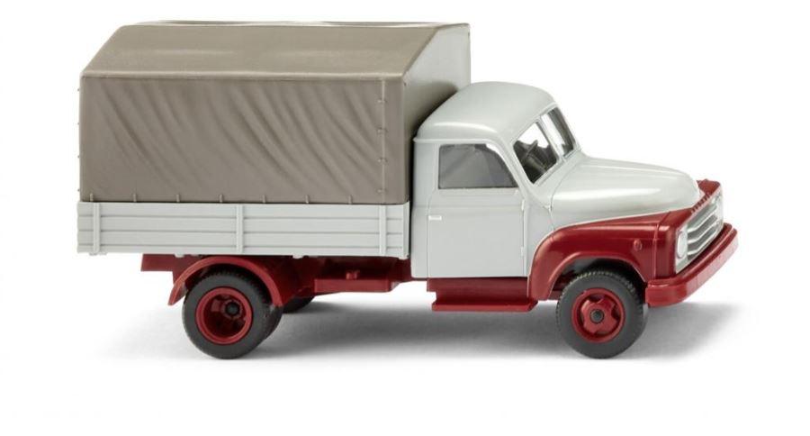 WIKING 034504 1:87 Pritschen-Lkw (Hanomag L 28) - fenstergrau