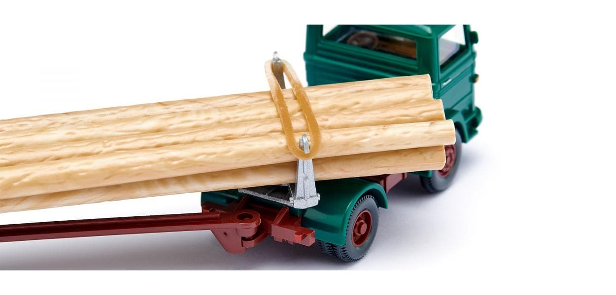 Produktbild WIKING 039012 1:87 Langholztransporter (MB LPS 1317) 2 von 5