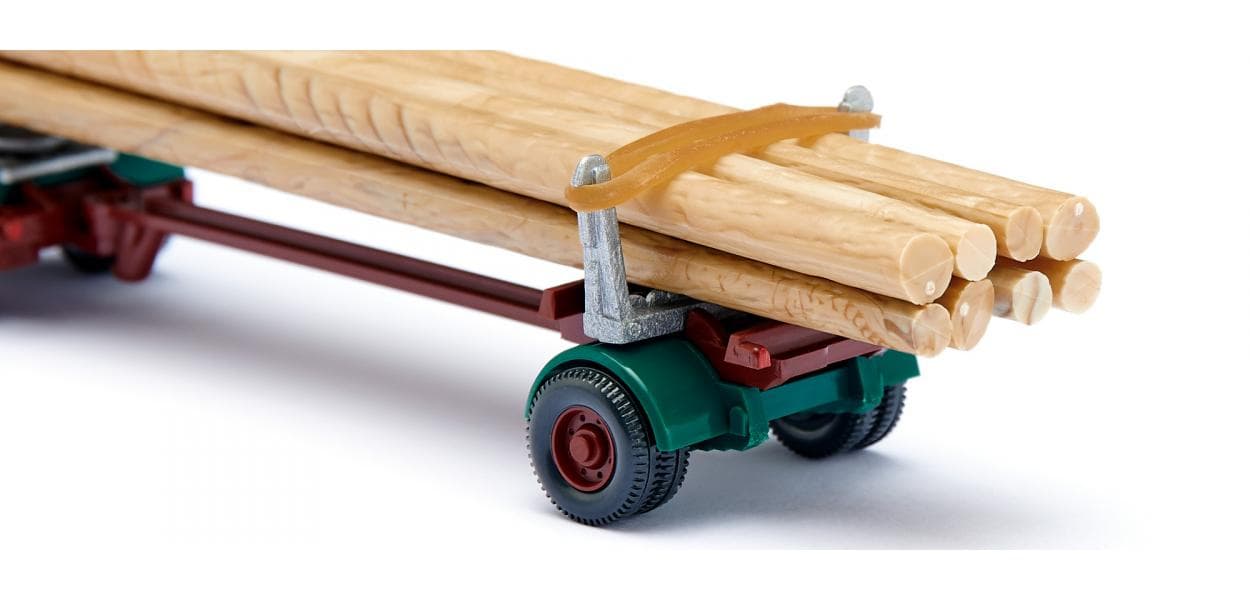 Produktbild WIKING 039012 1:87 Langholztransporter (MB LPS 1317) 5 von 5