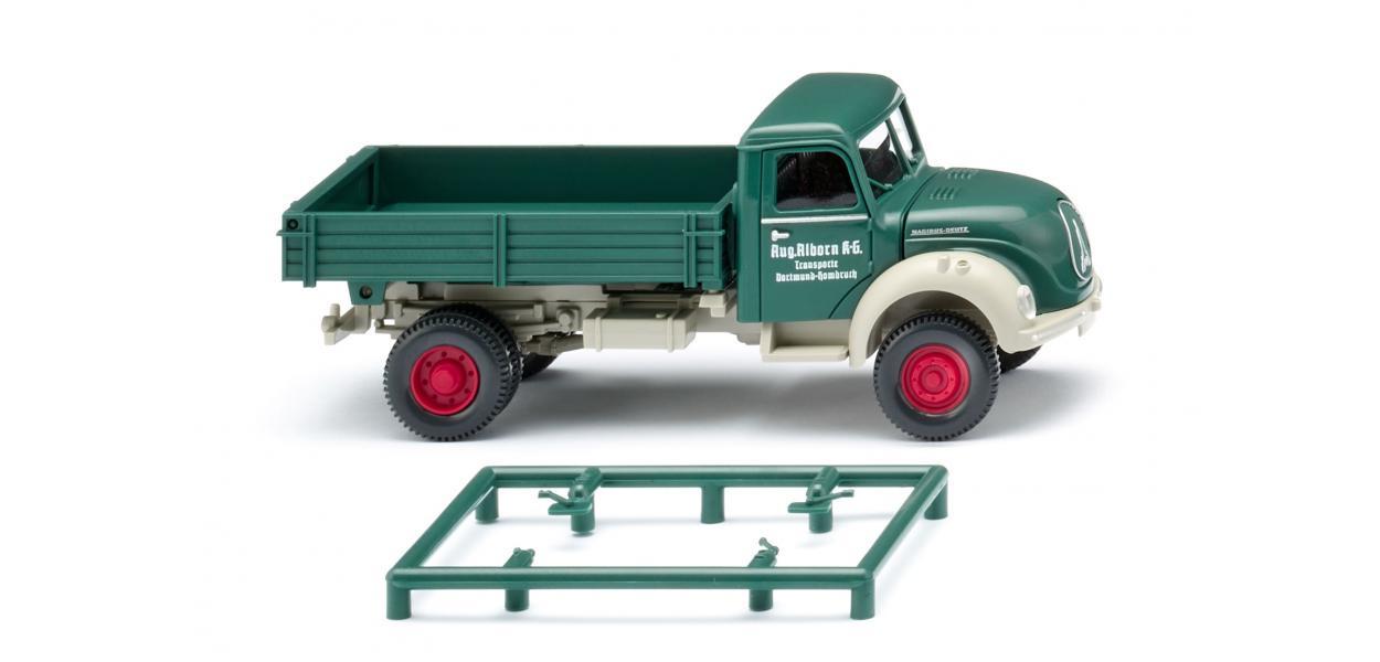 Produktbild WIKING 042495 1:87 Pritschenkipper (Magirus)"Aug. Alborn" 3 von 3