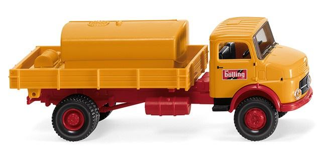 Produktbild WIKING 0438 02 - Pritschenkipper m. Aufsatztank (MB LAK)"Bölling" 2 von 2