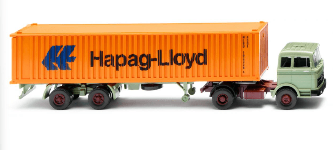 WIKING 052305 1:87 Containersattelzug (MB) "Hapag-Lloyd"