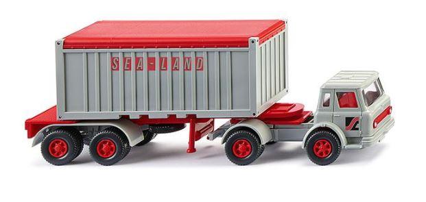 WIKING 052501 1:87 Containersattelzug 20'(Int. Harvester)"Sealand"
