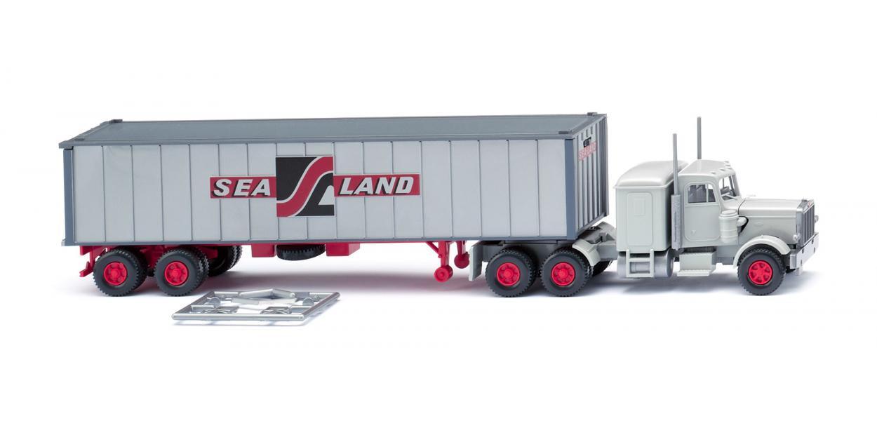 Produktbild WIKING 052707 1:87 Containersattelzug (Peterbilt)"Sealand" 3 von 3