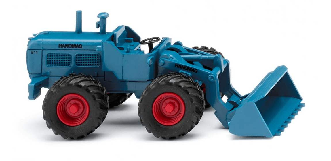 WIKING 065111  1:87 Radlader (Hanomag) - azurblau