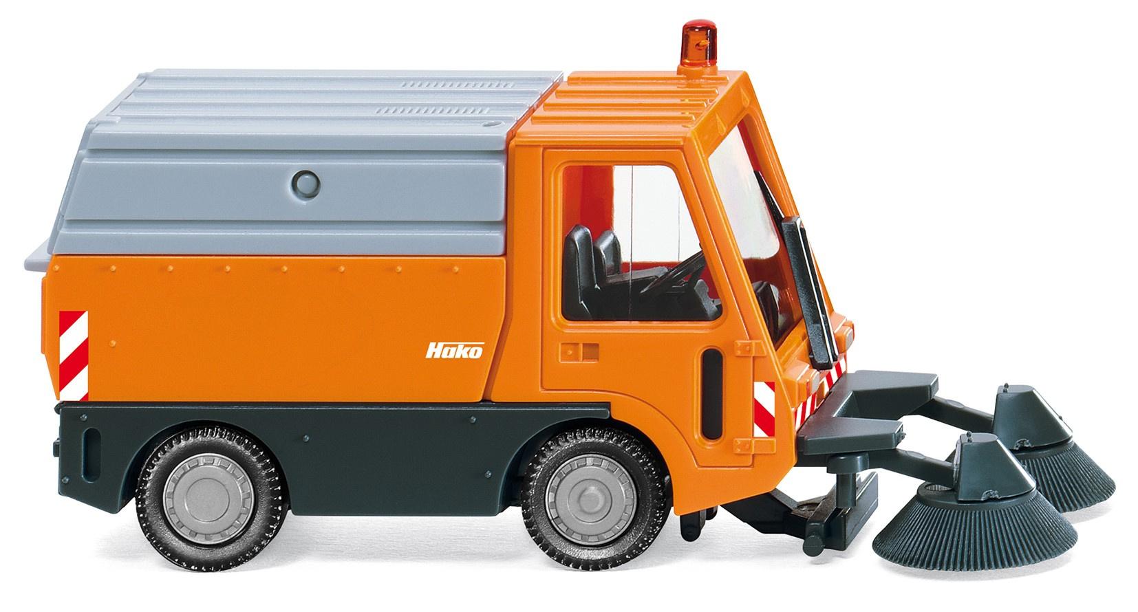 Wiking - Kehrmaschine - Hako Citymaster 1750, kommunalorange