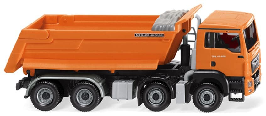 WIKING 0674 48 - Muldenkipper (MAN TGS Euro 6 /Meiller) - orange