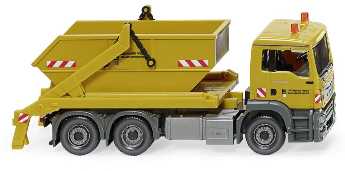 WIKING 067907 1:87 Absetzkipper (MAN TGS Euro 6c Meiller)"Leonhard Weiss"