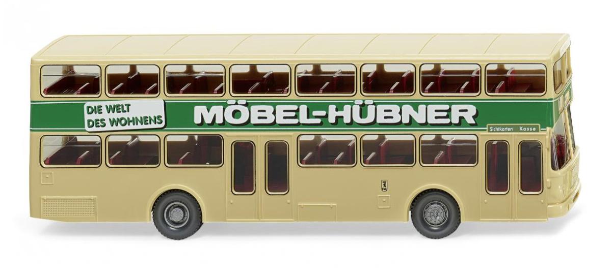 WIKING 073004 1:87 Doppeldeckerbus (MAN SD 200)"Möbel Hübner"