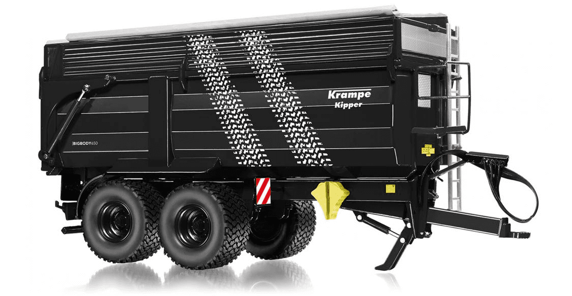 WIKING 077874  1:32 Krampe Big Body 650 Hinterkipper mit Silageaufsatz