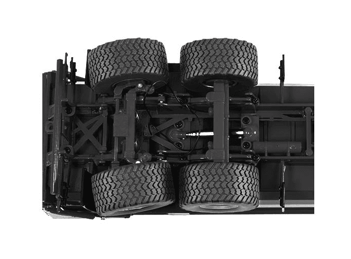 Benne de couleur noir - KRAMPE Big Body 650 - 1/32