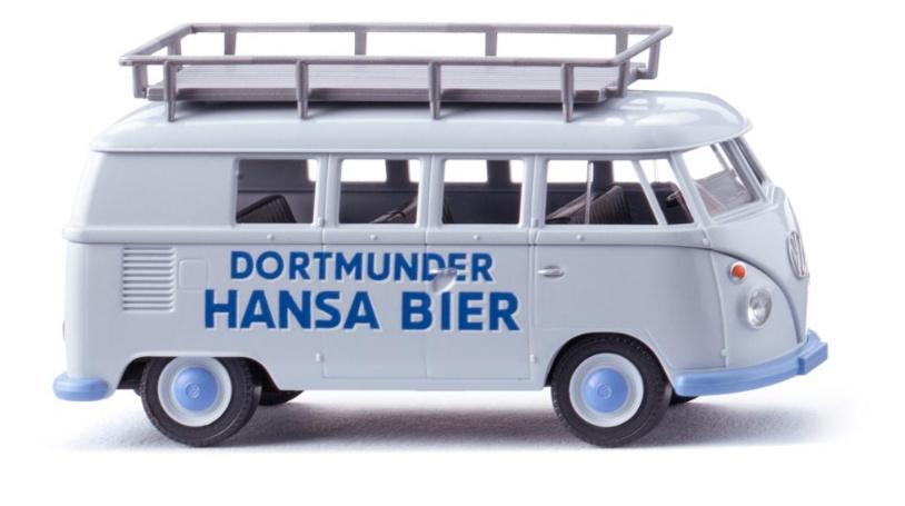 WIKING 079743 1:87 VW T1 Bus"Hansa Bier"