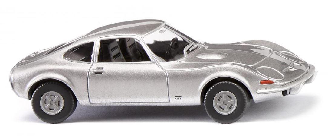 WIKING 080410 1:87 Opel GT - silber-metallic