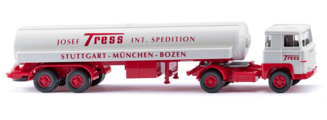 WIKING  080596 1:87 Tanksattelzug (Scania 111) "Tress"