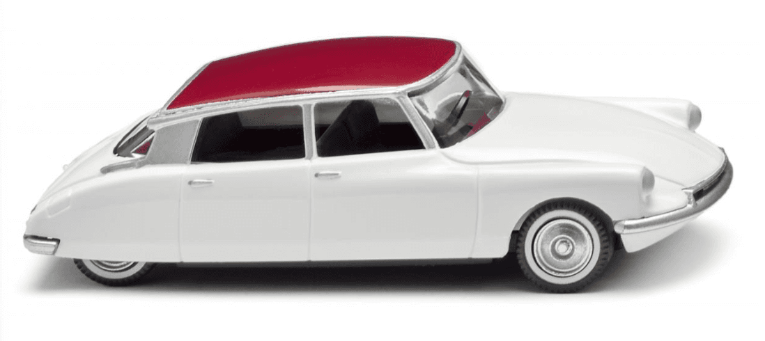 WIKING 080713 1:87 Citroën ID 19 - weiß/rubinrot