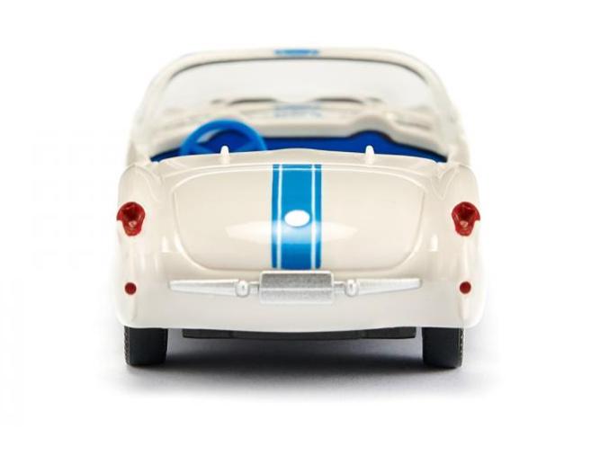 Produktbild WIKING 081905 1:87 Chevrolet Corvette - perlweiß/himmelblau 4 von 5