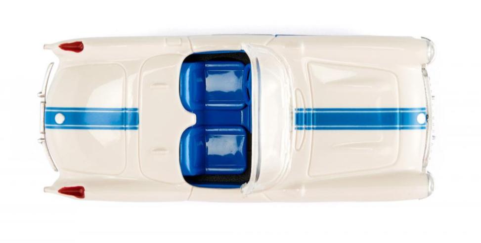 Produktbild WIKING 081905 1:87 Chevrolet Corvette - perlweiß/himmelblau 5 von 5