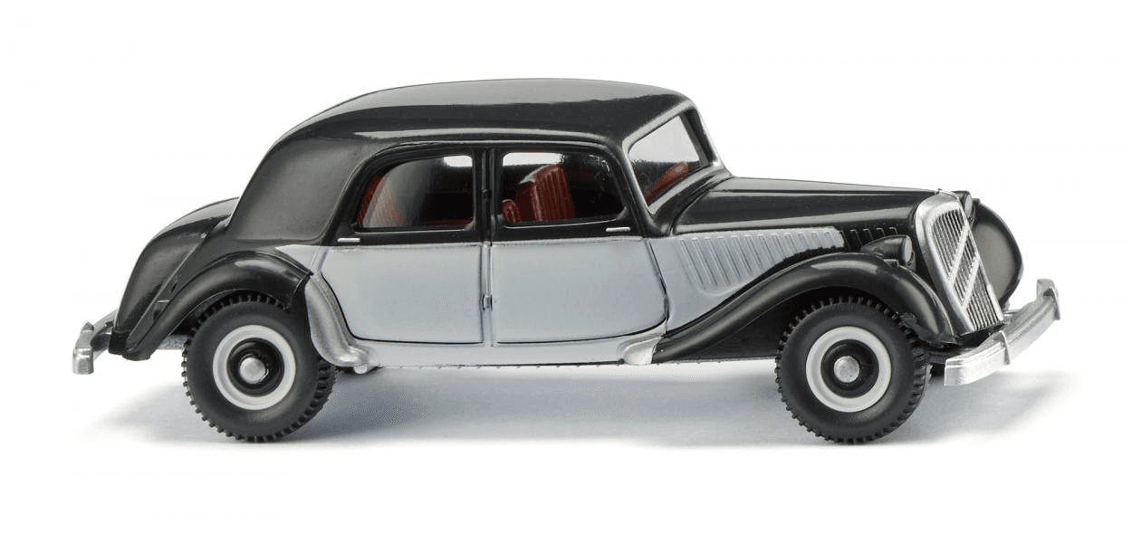 WIKING 082204 1:87 Citroën 15 SIX schwarz/weiß Modellauto 