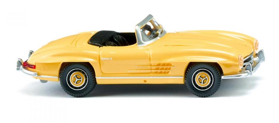 WIKING 083409 1:87 MB 300 SL Roadster - gelb