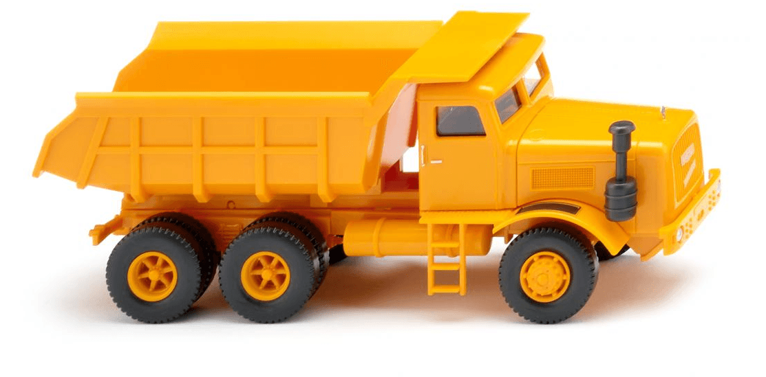 WIKING 086632  1:87 Muldenkipper (Kaelble) - maisgelb