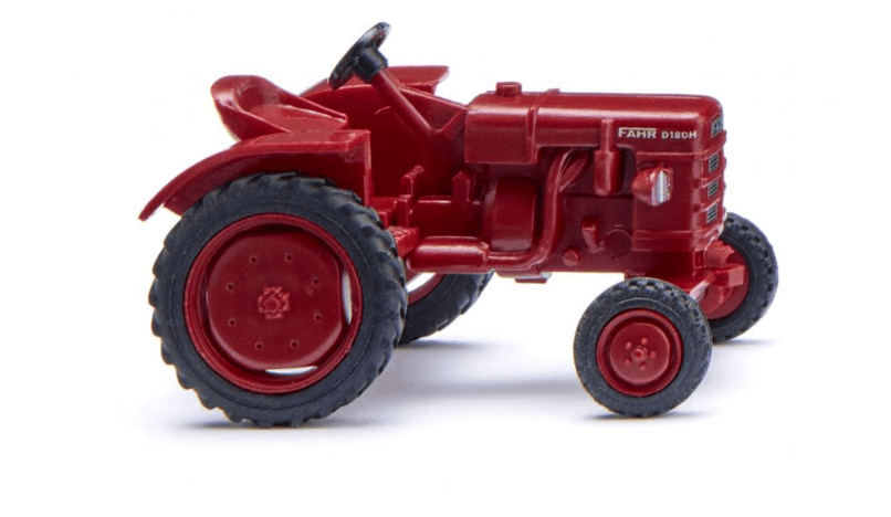 WIKING 087706 1:87 Fahr Schlepper - purpurrot