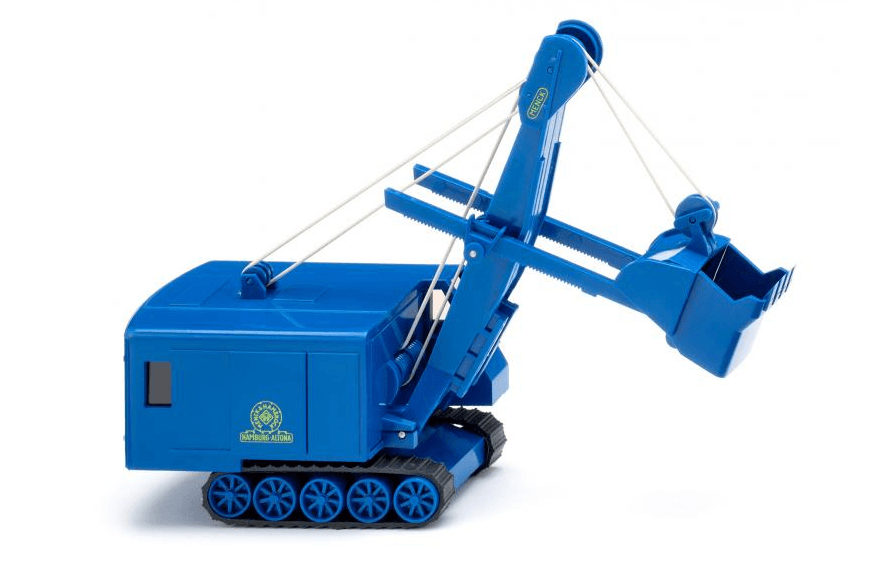 WIKING 089707  1:87 Menck-Bagger - enzianblau